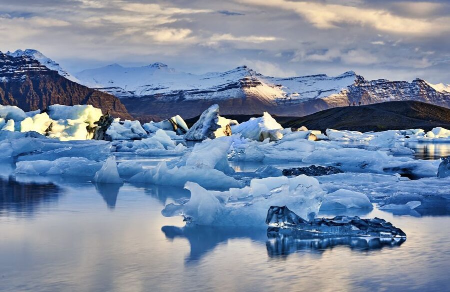 South Coast Iceland: 2-Day Blue Ice Cave & Jokulsarlon Tour - Walking on a glacier for 1.5 hours