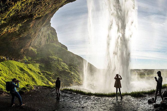 South Coast, Waterfalls and Black Beach Tour from Reykjavik - Skogafoss brings the first big roar