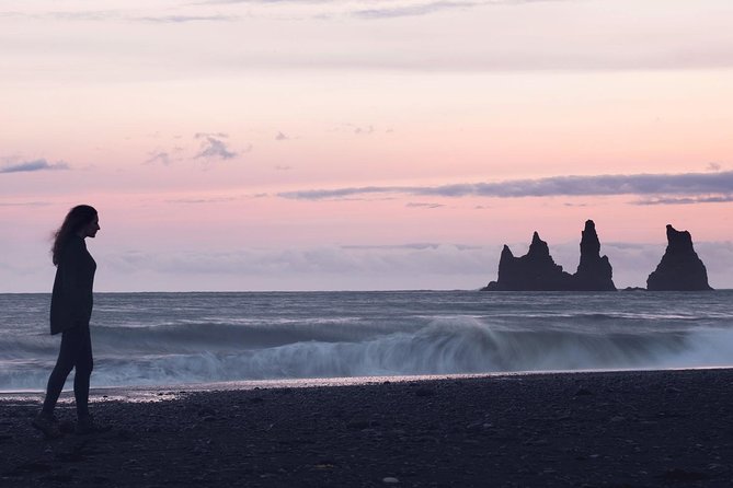 South Iceland, Glacier and Black Sand Beach Small Group Tour - Sólheimajökull: A Close Look at Moving Ice