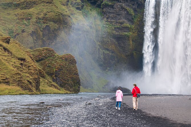 South Iceland, Glacier and Black Sand Beach Small Group Tour - Seljalandsfoss: The Wet Start to the Day