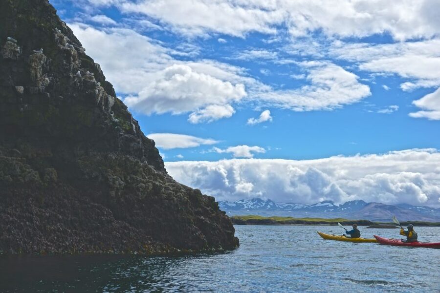 Stykkishólmur: 2-Hour Sea Kayak Tour - Getting ready at the kayak base