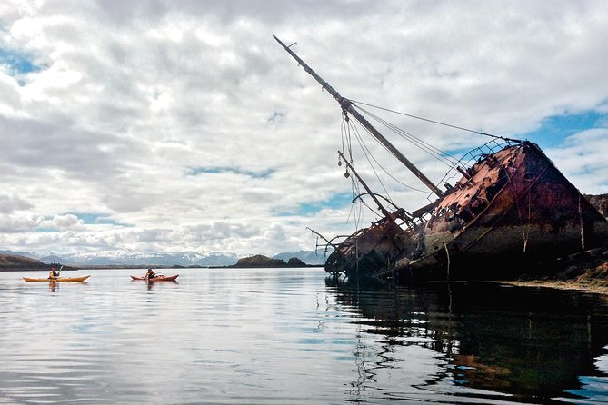 Stykkisholmur Sea kayak Day tour - Learning the kayak before the water gets busy