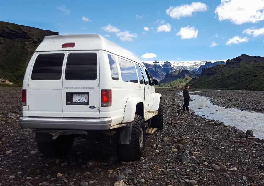 Þórsmörk by Super Jeep - Seeing the three glacier surroundings