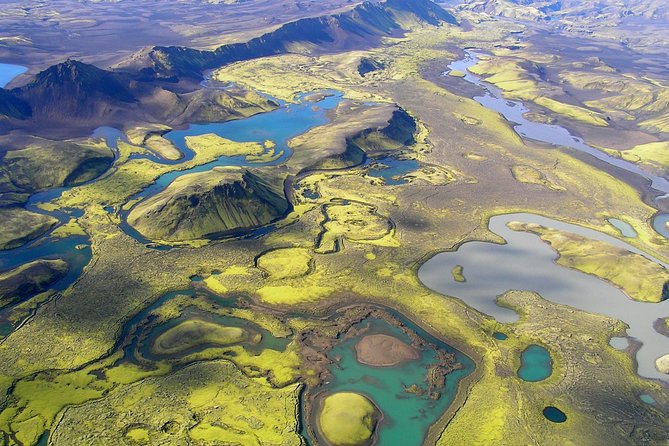 Ultimate Airplane Sightseeing Flight from Skaftafell - Grímsvötn, where ice covers an active volcano