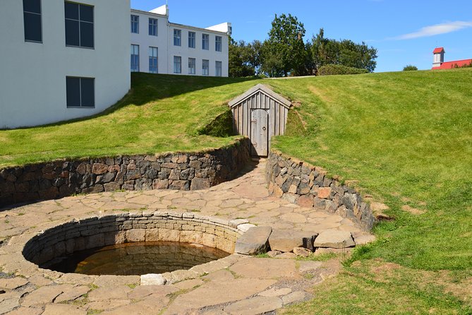 Unique West Iceland and Krauma SPA tour by minibus - Reykholt and the story of Snorri Sturluson