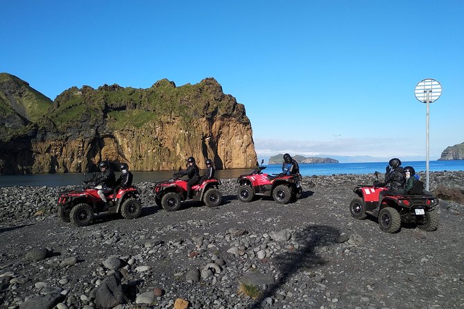Volcano ATV Tour - Learning the ATVs before setting out
