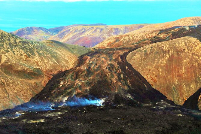 Volcano Eruption Site Hike from Reykjavik - Seltún Hot Springs and the color of geothermal ground