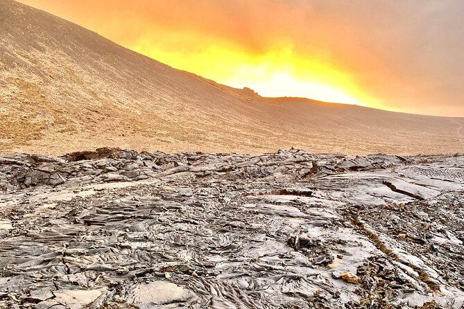 Volcano Hike and Blue Lagoon Including Admission Small Group Tour - What the Hike Feels Like Underfoot