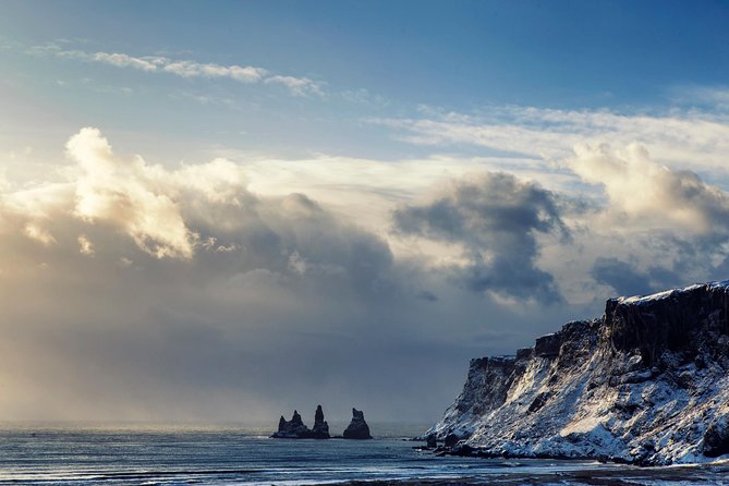 Winter South Coast Day Tour by Minibus from Reykjavik - Reynisfjara combines black sand with real ocean danger